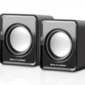 Caixa de Som Mini 3W USB 2.0 Preto Piano SP144 - Multilaser