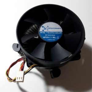 COOLER 95X95X25MM DC12V MAXPOWER INTEL 775 3 FIOS