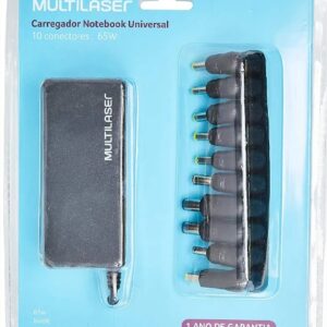 Fonte Universal para Notebook 65W Automática 10 conectores CB082 - Multilaser