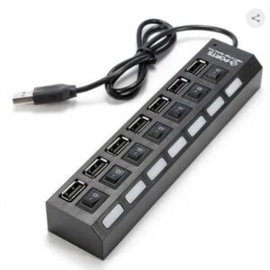 Hub USB 2.0 7 Portas HY-701 F3