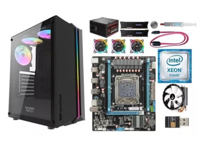 PC Gamer Placa mãe X99 / Processador Xeon E5 2650v4/ 16gb