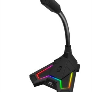 Microfone Gamer C3Tech, Conexão USB 2.0, Omnidirecional, Preto - MI-G100BK