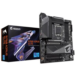 Placa Mãe Gigabyte B760M Aorus Elite, LGA1700, DDR5, M.2 NVMe, HDMI, DP