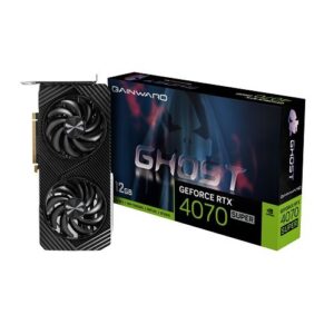 Placa de Vídeo NVidia GeForce RTX4070 SUPER 12GB DDR6 192Bits GHOST Gainward (1x HDMI / 3x DisplayPort) - NED407S019K9-1043B
