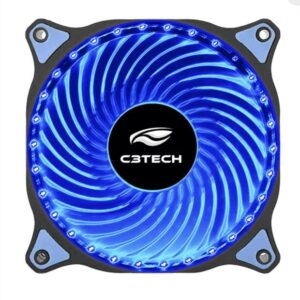 Cooler para Gabinete 120X120 30LED Azul STORM C3Tech F7-L130BL