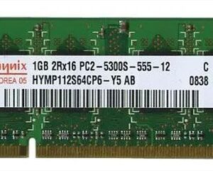 Memóia 1GB-DDR2 5300-555Mhz-12-E3 (Samsung) para notebook