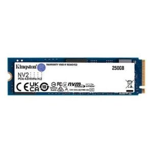 SSD GAMER Kingston 250GB M.2 NV2 PCIe 4.0 NVMe - SNV2S/250G