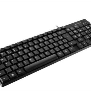Teclado USB Basico Slim preto Laser TC193BU Multilaser