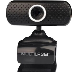 Webcam 480P Microfone Embutido USB Preto