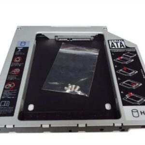 Adaptador Caddy 12,7mm para HD e SSD 2,5" de Notebook - F3