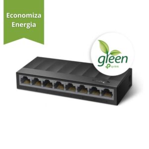 Switch 8 portas LS1008G Litewave 10/100/1000 Mbps Gigabit Desktop Tp-Link - MTP0021