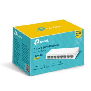 Switch 08 Portas 10/100Mbps LS1008 - TP-Link